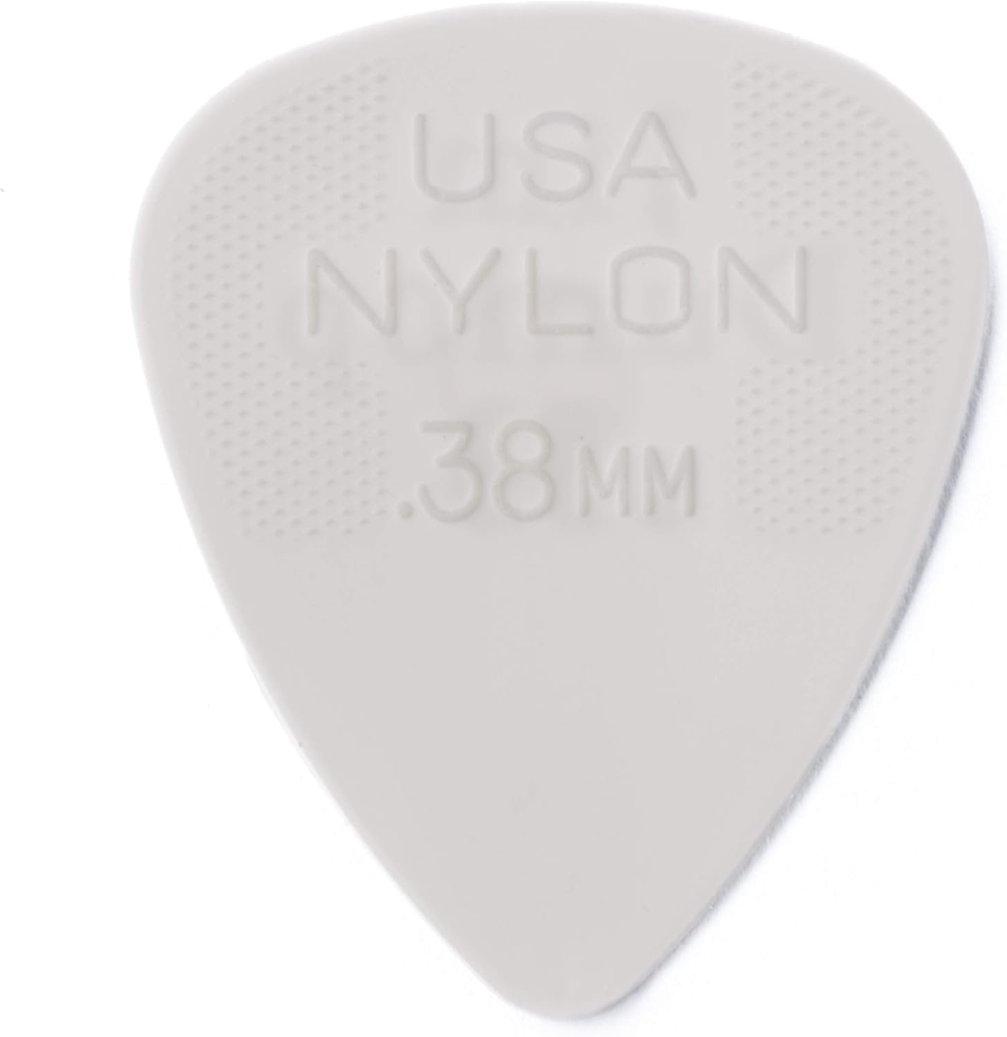 JIM DUNLOP 710137001961 JIM DUNLOP 44R.38 Nylon Standard, White, .38mm