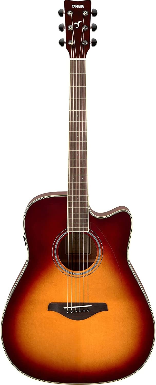Yamaha FGC-TA Transacoustic Guitar Brown Sunburst