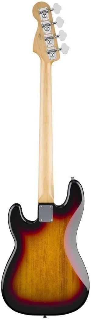 Fender Standard Precision Bass, Laurel Fingerboard, Black Pickguard, 3-Color Sunburst