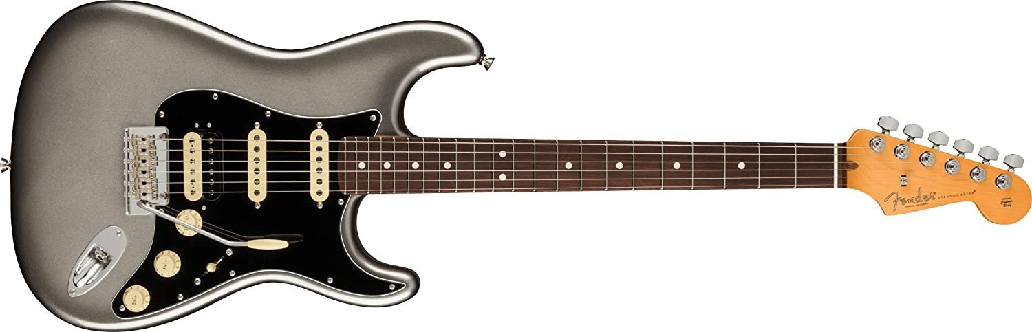 Fender American Professional II Stratocaster HSS - Mercury with Rosewood Fingerboard