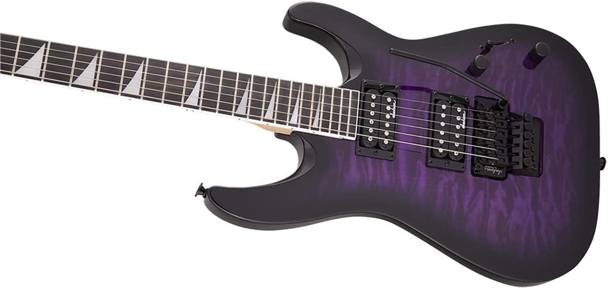 Jackson Dinky Arch Top JS32Q DKA - Transparent Purple Burst