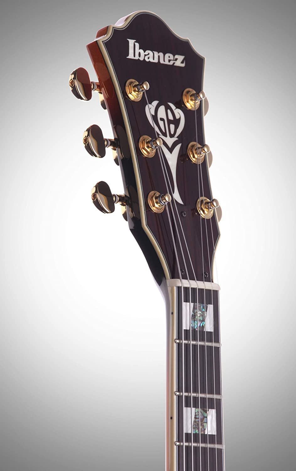 Ibanez LGB30 George Benson Signature Hollowbody Electric Guitar Vintage Yellow Sunburst