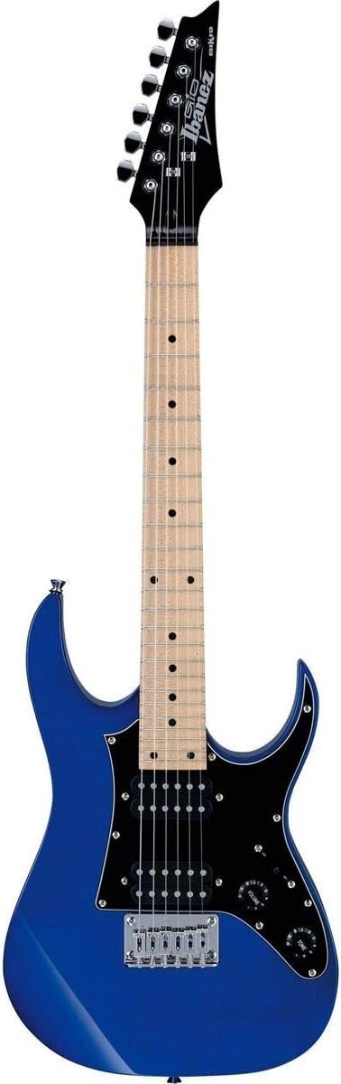 Ibanez 6 String Solid-Body Electric Guitar, Right, Jewel Blue (GRGM21MJB)