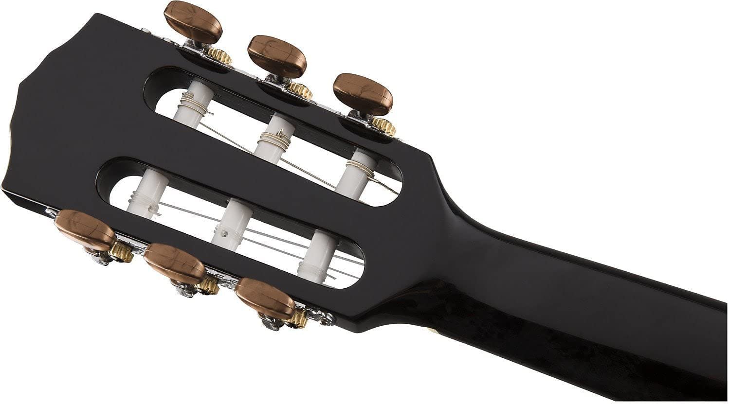 Fender CN-60S Nylon Acoustic Guitar, Walnut Fingerboard, Black
