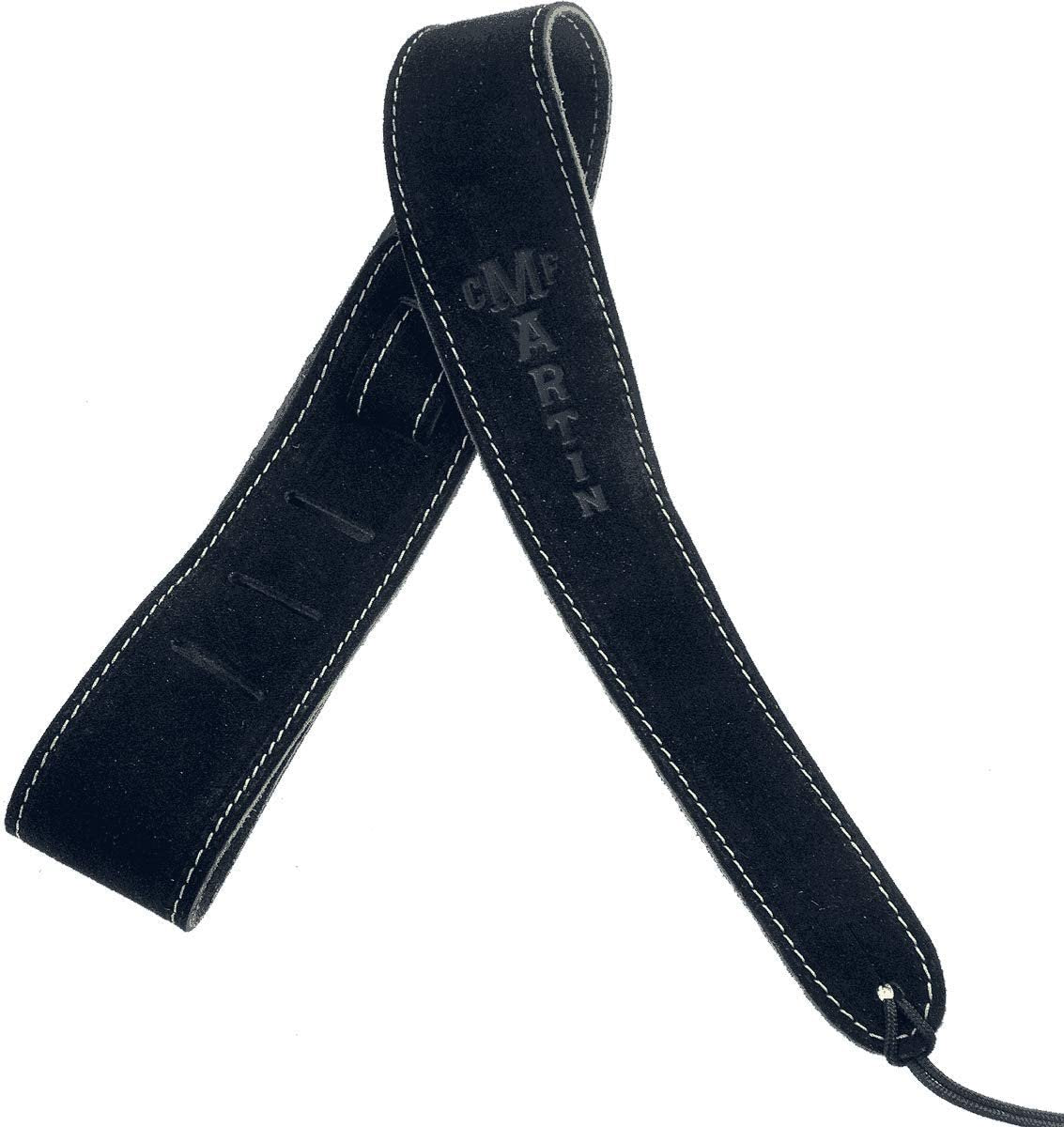 Martin 18A0016 2.5-inch Suede Guitar Strap - Black