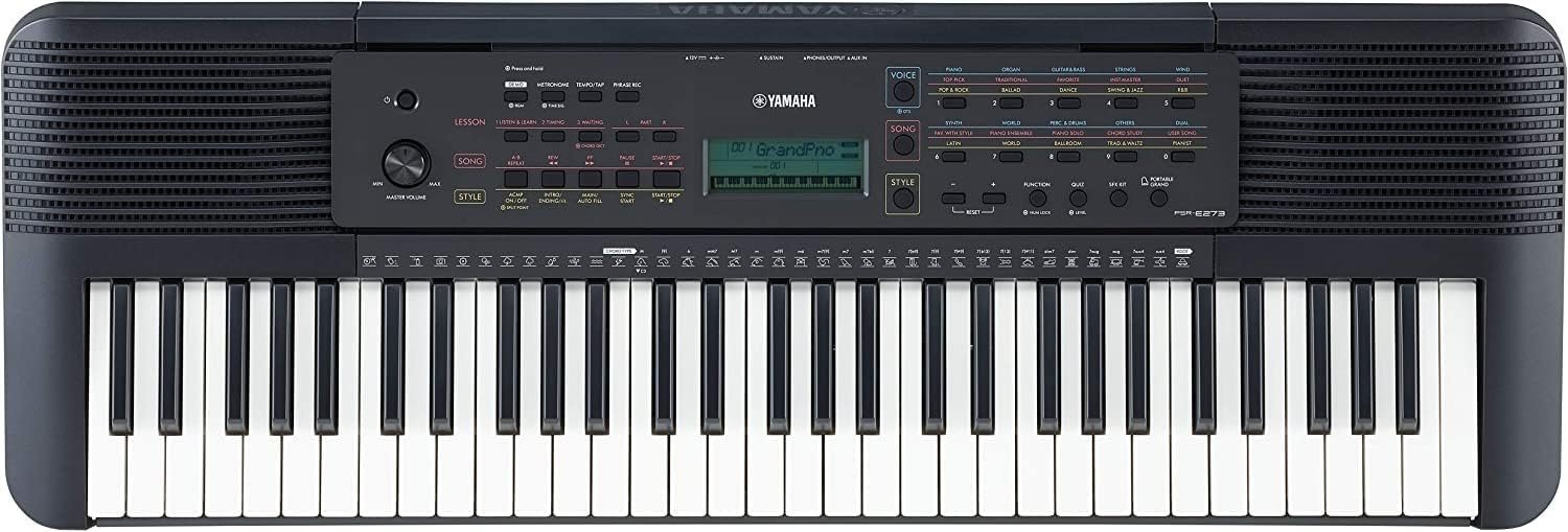 Yamaha PSR-E273 Portable Keyboard with PA130 Power Adapter