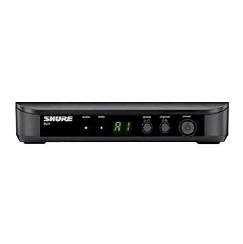 Shure BLX24/SM58 Wireless Microphone System - 14-Hour Battery Life, 300 ft Range, UHF | Includes SM58 Handheld Vocal Mic, Single Channel Receiver | H10 Band (BLX24/SM58-H10)
