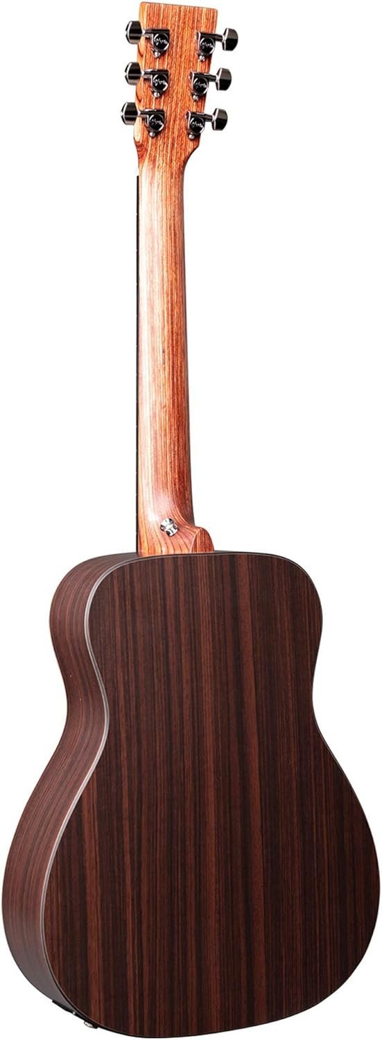 Martin LX1RE Acoustic-Electric Guitar with Gig Bag, Sitka Spruce and Rosewood Pattern HPL Construction, Modified 0-14 Fret, Modified Low Oval Neck Shape
