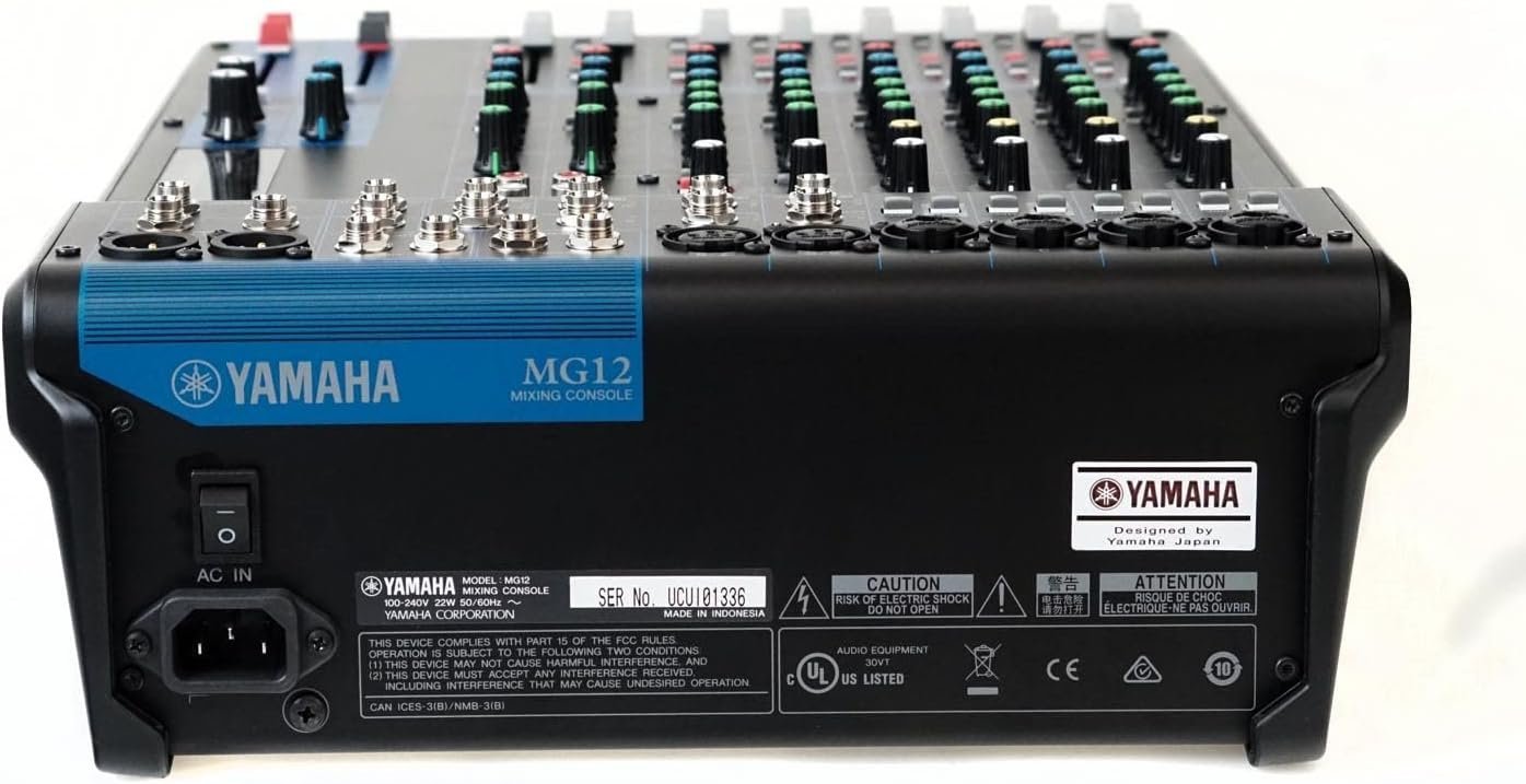 Yamaha MG12 12-Input 4-Bus Mixer