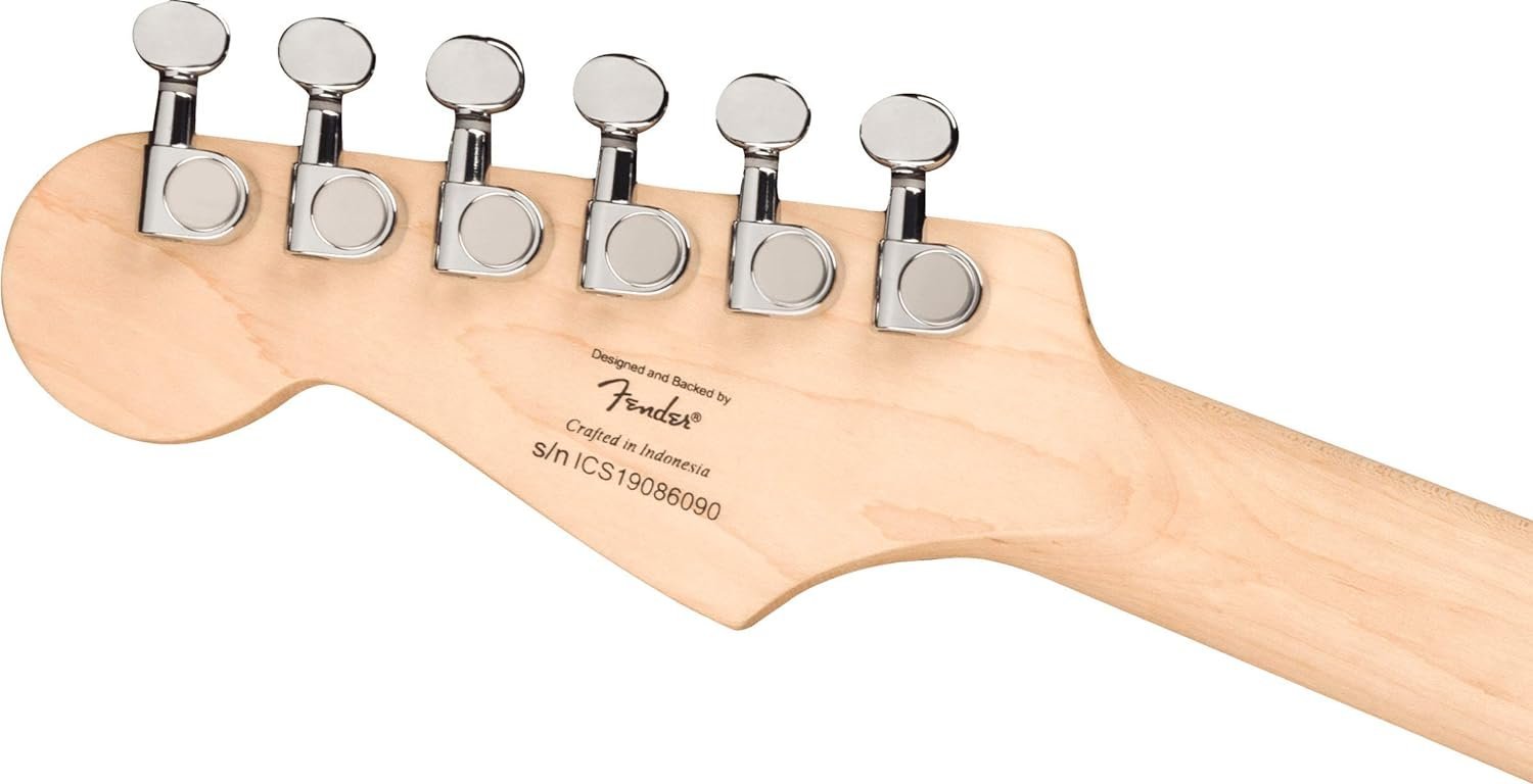 Squier Mini Stratocaster Electric Guitar, Dakota Red, Laurel Fingerboard