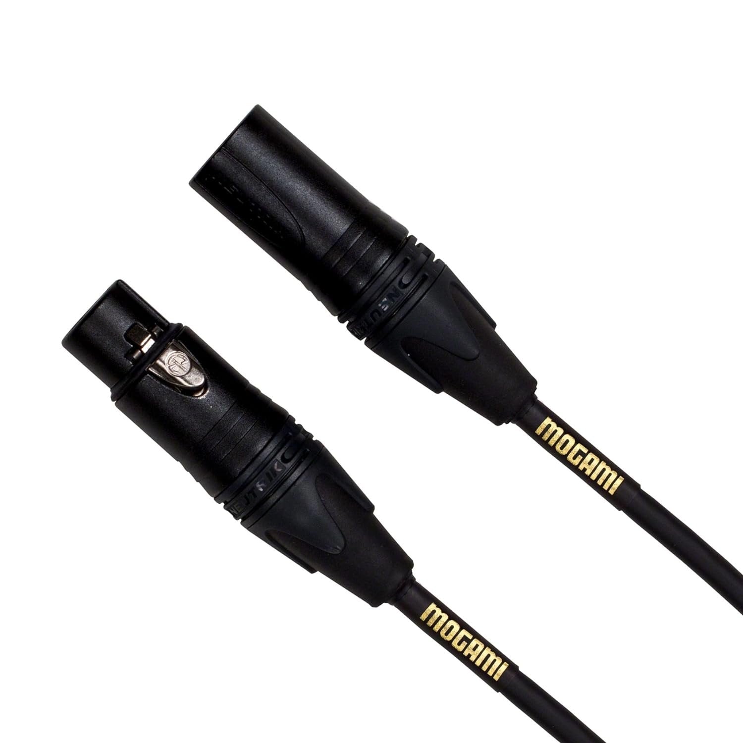 Mogami Gold STUDIO-03 XLR Microphone Cable, XLR-Female to XLR-Male, 3-Pin, Gold Contacts, Straight Connectors, 3 Foot