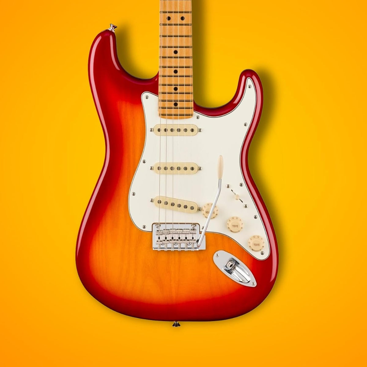 Fender Player II Stratocaster, Maple Fingerboard, Aged Cherry Burst