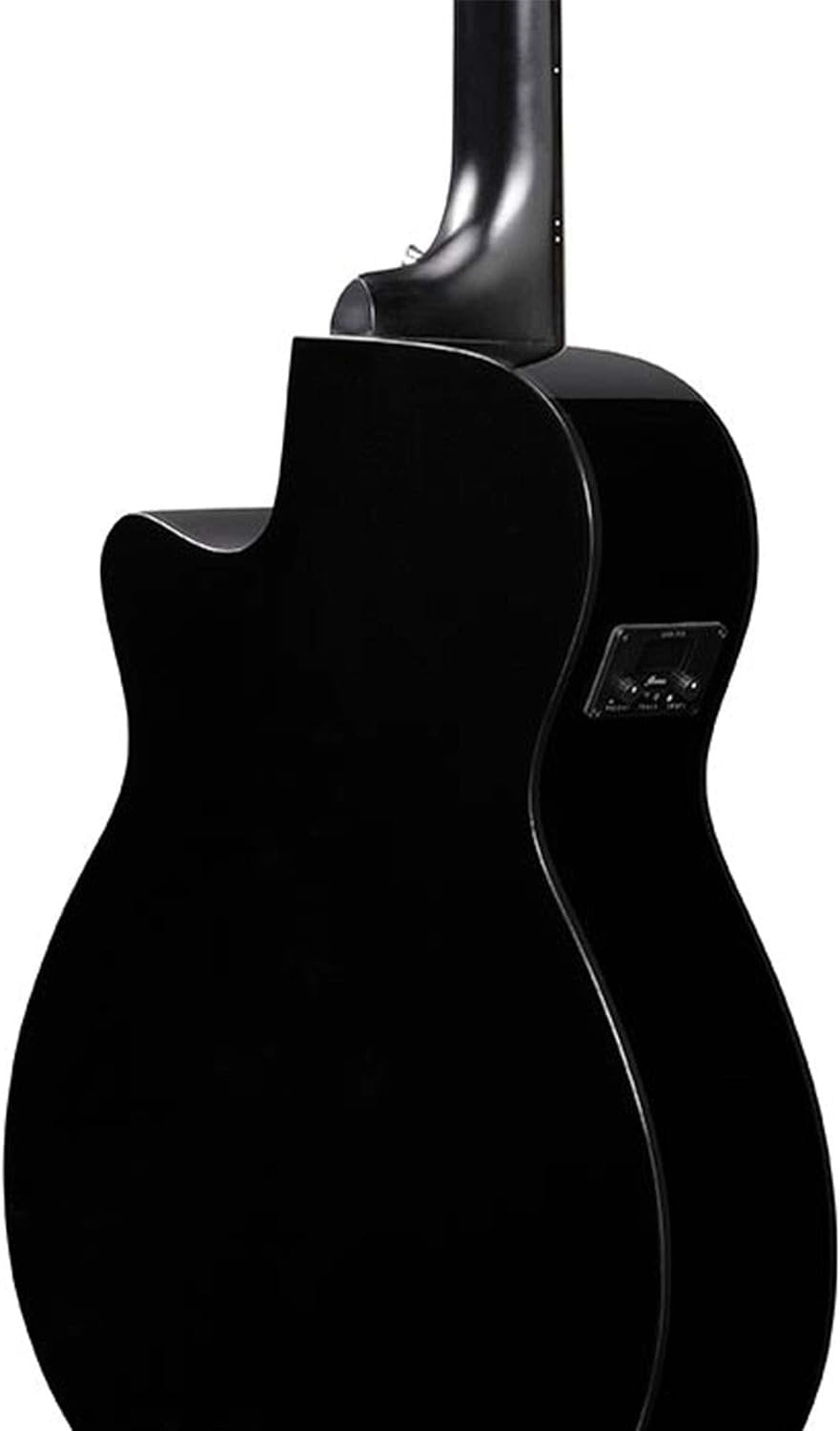 Ibanez AEG5012 AEG Series Single-Cutaway 12-String Acoustic-Electric Guitar, Black