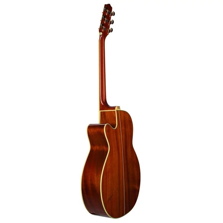 Takamine EF508KC NEX Legacy Series All Koa Acoustic-Electric Guitar Natural