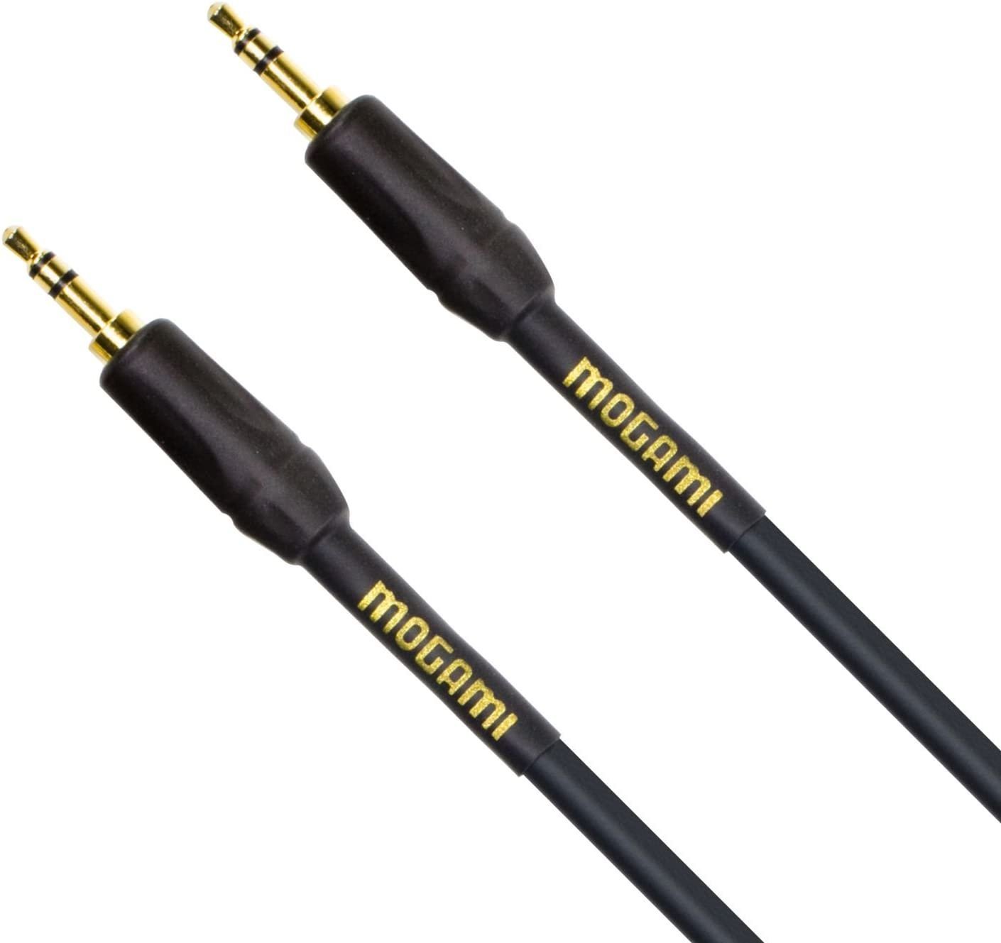 Mogami Gold 3.5-3.5-10 Stereo Audio Patch Cable, 3.5mm TRS Male Plugs, Gold Contacts, Straight Connectors, 10 Foot