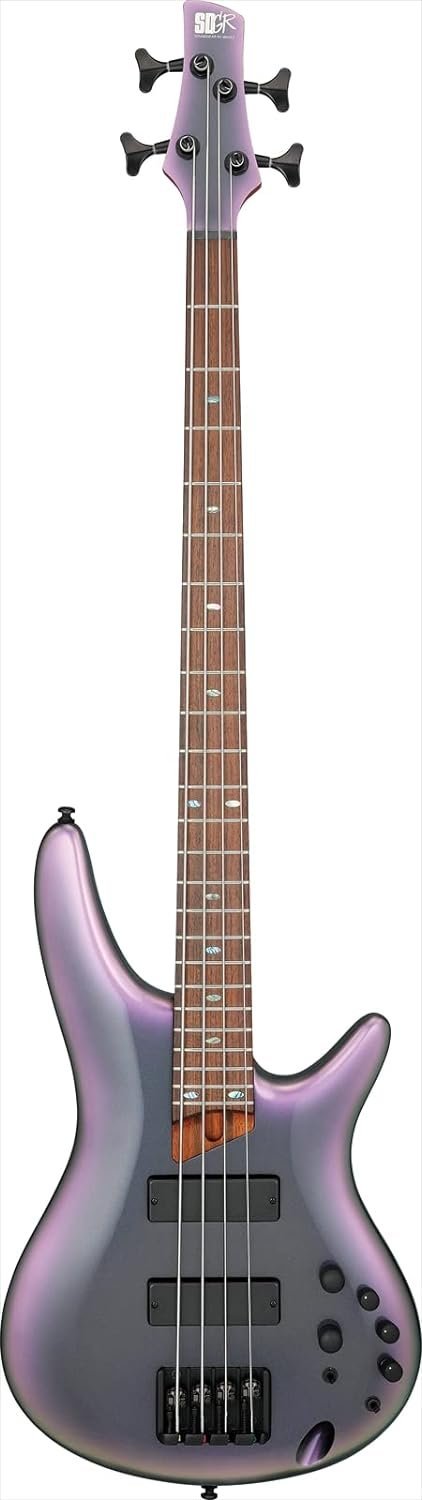 Ibanez SR500E Bass Guitar - Black Aurora Burst