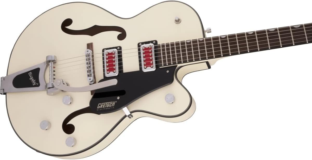 Gretsch G5410T Electromatic Rat Rod Hollowbody Singlecut - Matte Vintage White