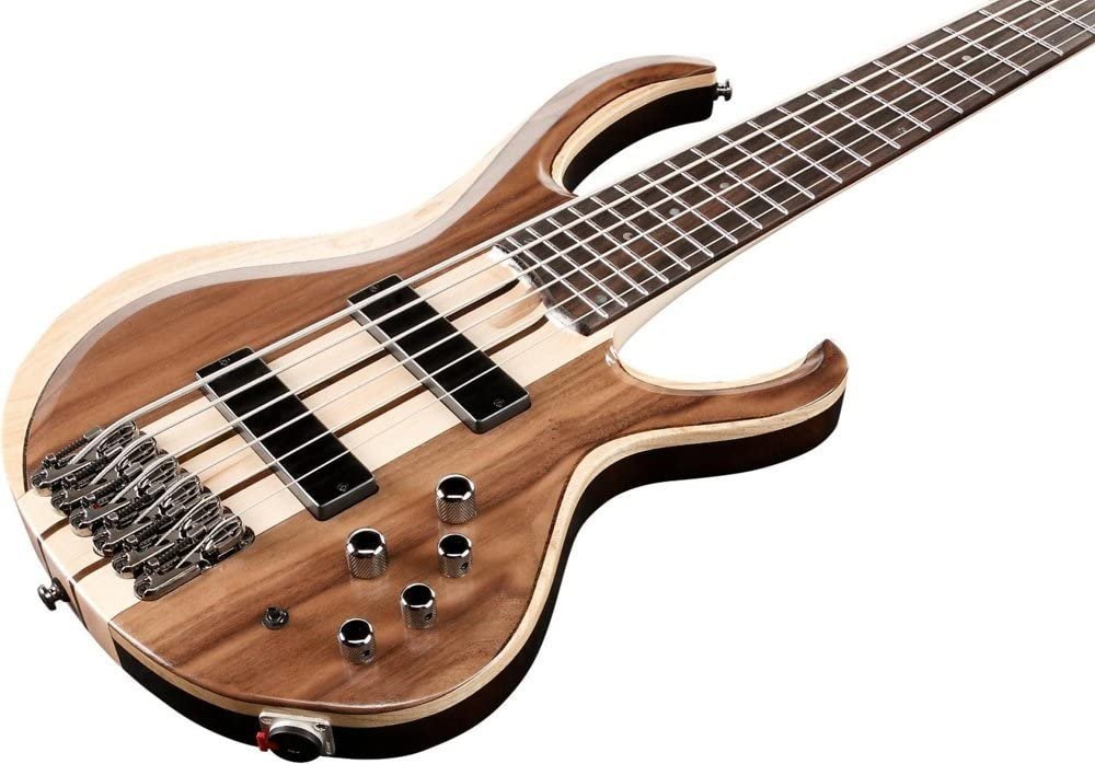 Ibanez BTB746 6-String Electric Bass Guitar Low Gloss Natural