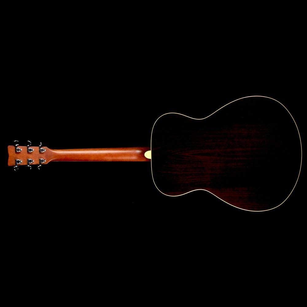 Yamaha FS830 Small Body Solid Top Acoustic Guitar, Dusk Sun Red