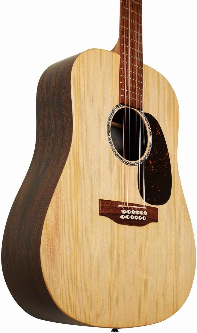Martin D-X2E 12-string Acoustic-electric Guitar - Brazilian Rosewood Pattern