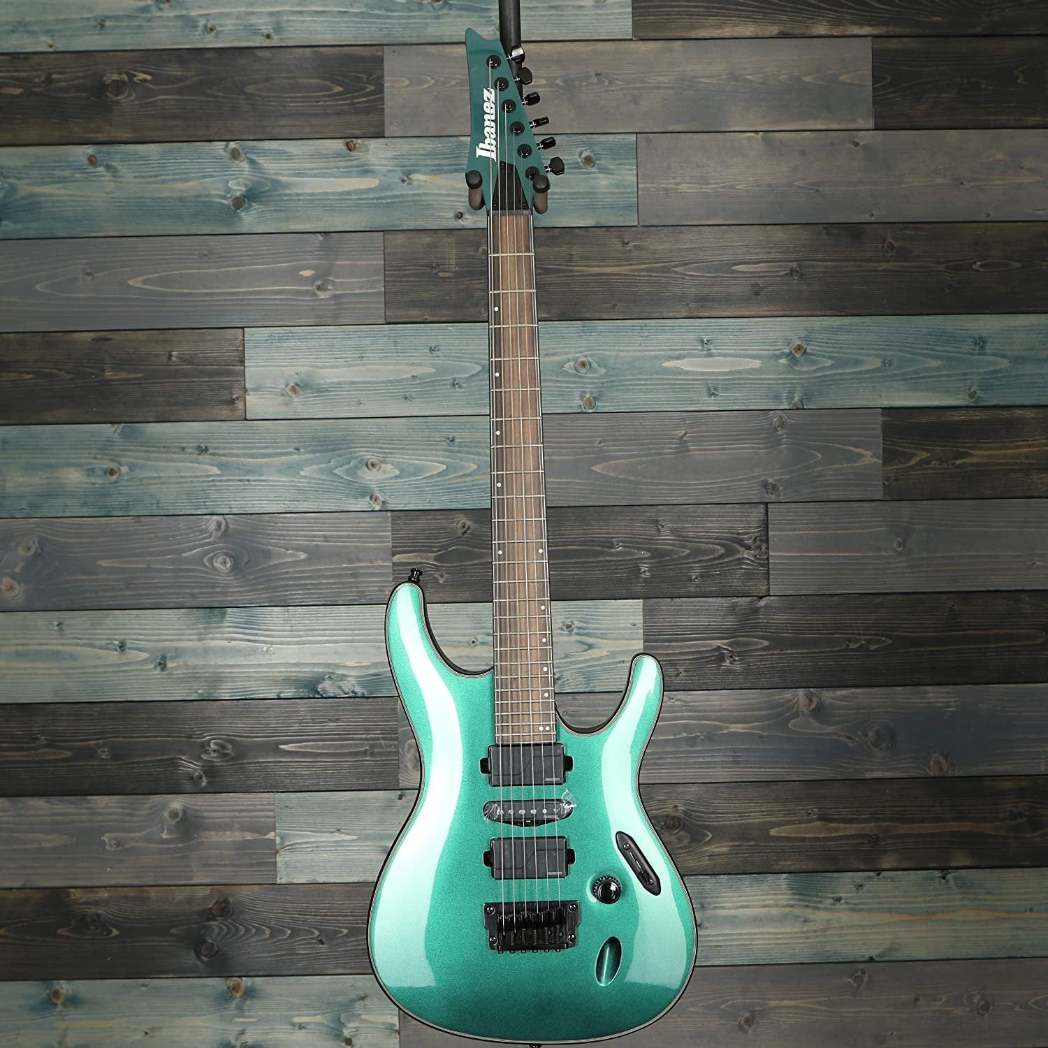 Ibanez Axion Label S671ALB Electric Guitar (Blue Chameleon)