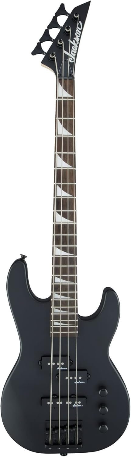Jackson JS Series Concert Bass JS1X, Satin Black, Amaranth Fingerboard