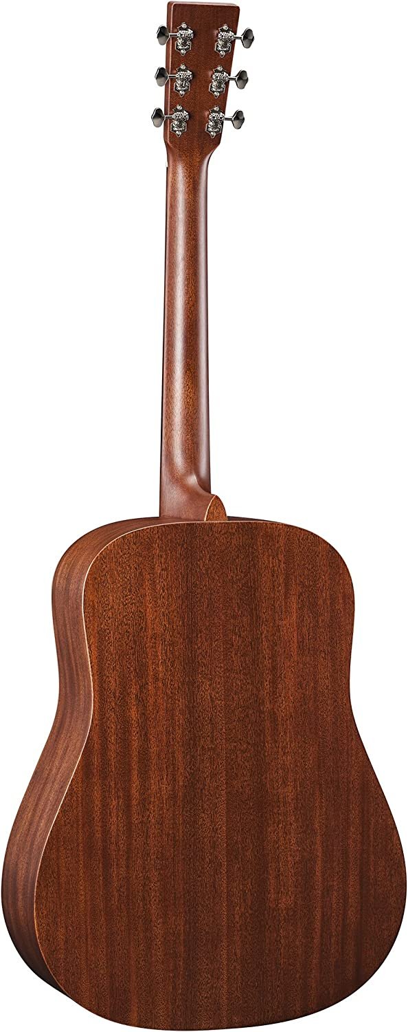 Martin Guitar D-15M with Gig Bag, Acoustic Guitar for the Working Musician, Mahogany Construction, Satin Finish, D-14 Fret, and Low Oval Neck Shape