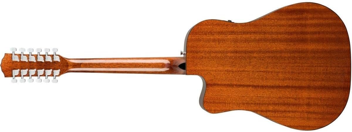 Fender CD-60SCE Dreadnought 12 String Acoustic Electric Guitar, Walnut Fingerboard, Natural