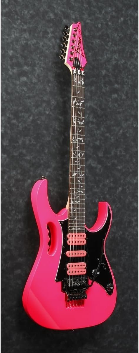 Ibanez Steve Vai Signature JEMJRSP Electric Guitar, Rosewood Fretboard, Pink