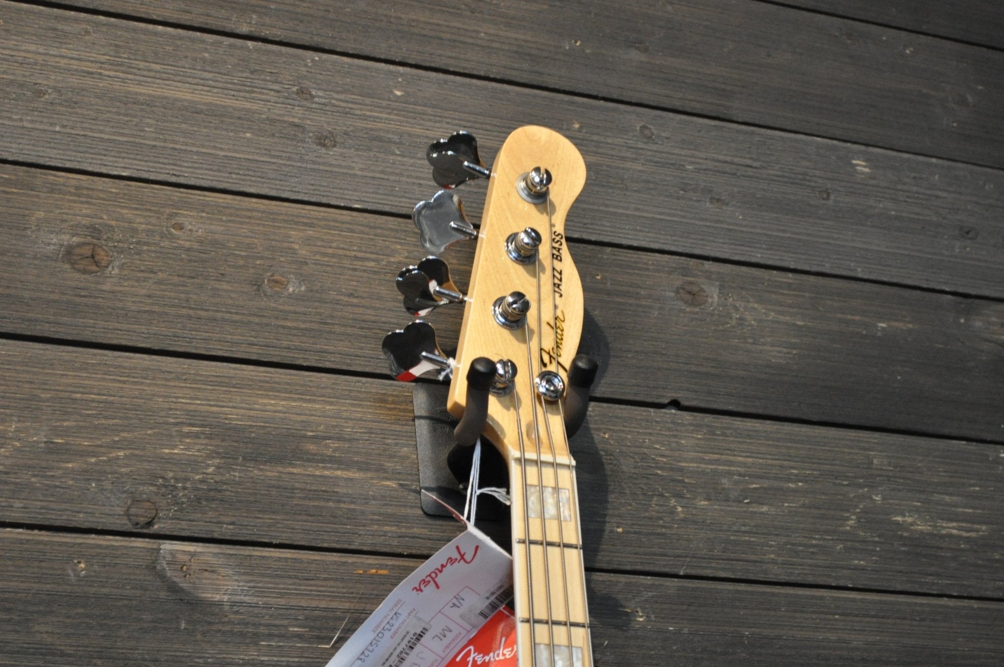 Counterfeit Geddy Lee Jazz Bass Guitar Maple Neck, Black