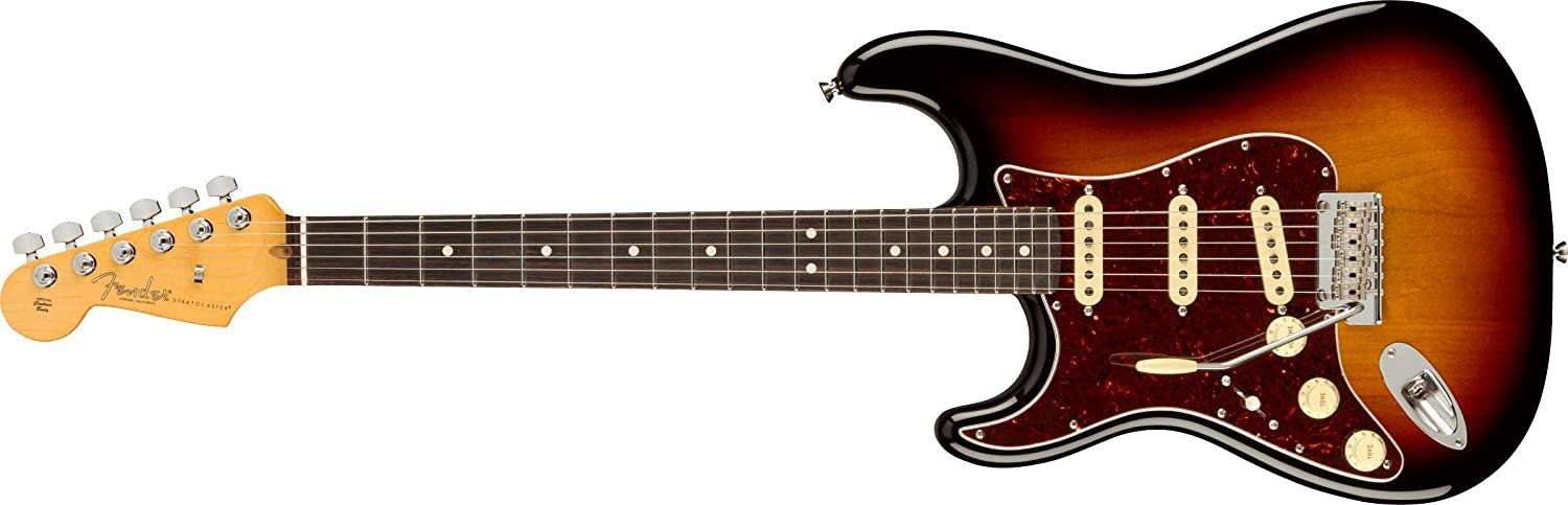 Fender American Professional II Stratocaster Left-handed - 3 Color Sunburst with Rosewood Fingerboard