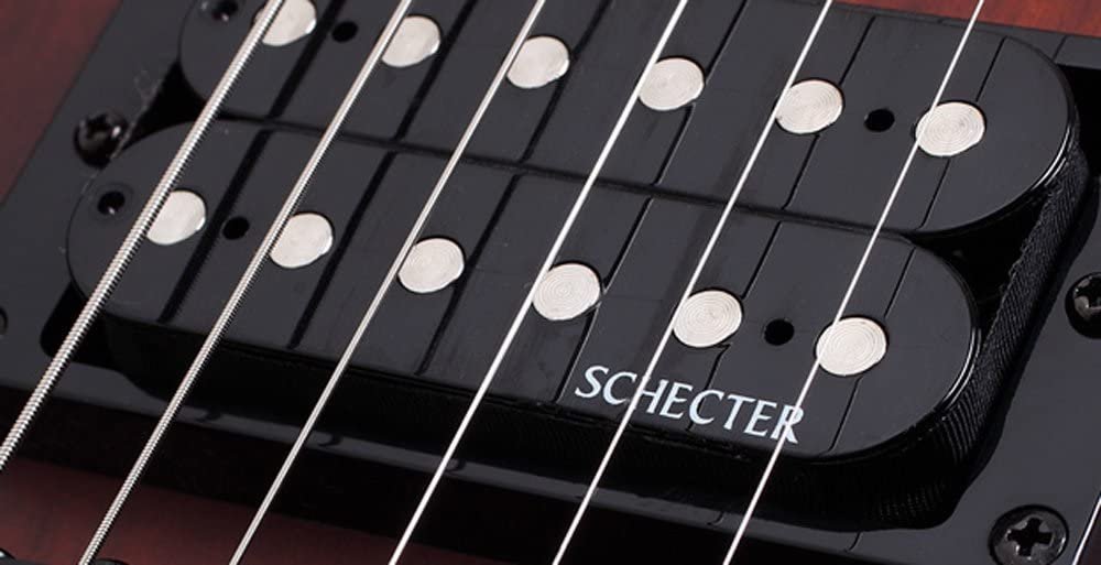 Schecter OMEN-6 6-String Electric Guitar, Black