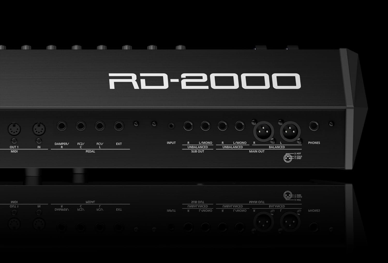 Roland RD-2000 Premium 88-key Digital Stage Piano,Black