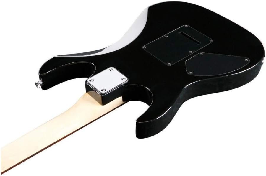 Ibanez 6 String Solid-Body Electric Guitar, Right, Transparent Green Burst (GRX70QATEB)