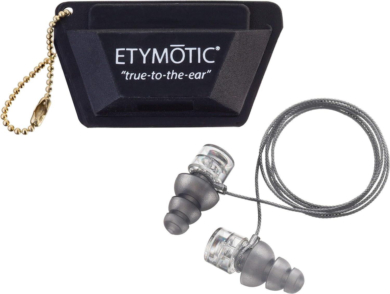 Etymotic Research ER20XS High-Fidelity Earplugs (Concerts, Musicians, Airplanes, Motorcycles, Sensitivity and Universal Hearing Protection) - Standard, Clear Stem/Frost Tips (4 Piece Set)