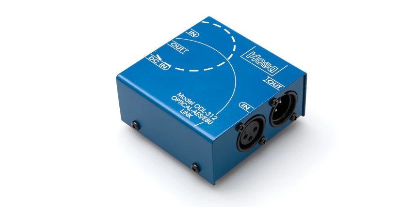 Hosa ODL-312 S/PDIF Optical to AES/EBU Digital Audio Interface