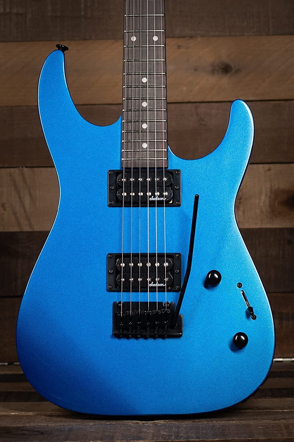 Jackson JS Series Dinky JS11 Metallic Blue Electric Guitar