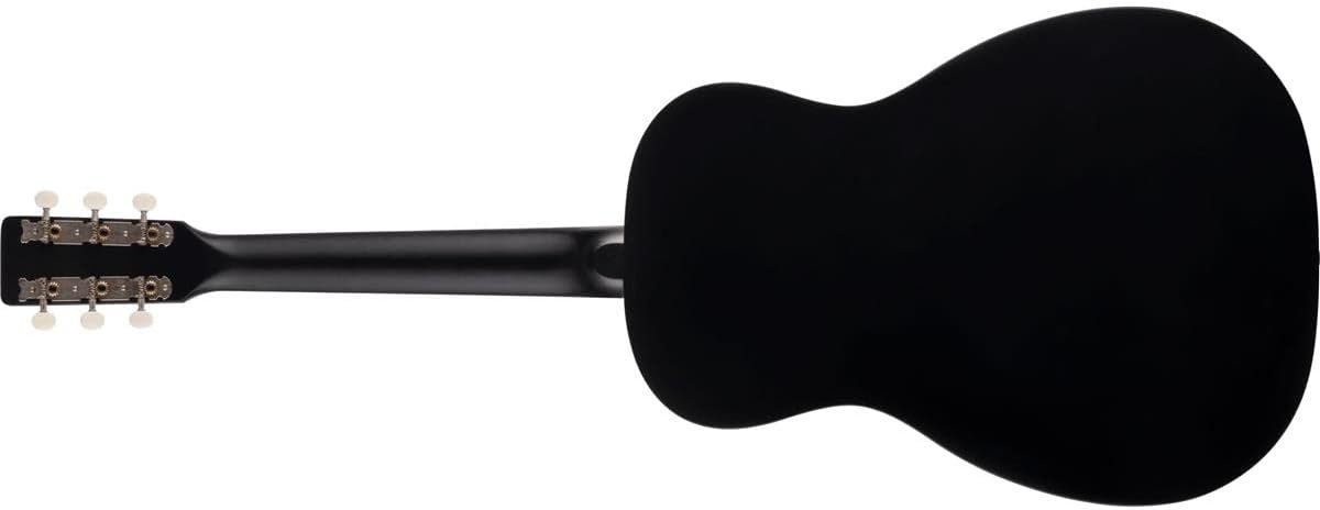 Gretsch G9520E Gin Rickey Acoustic Electric Guitar, Smokestack Black, with Soundhole Pickup