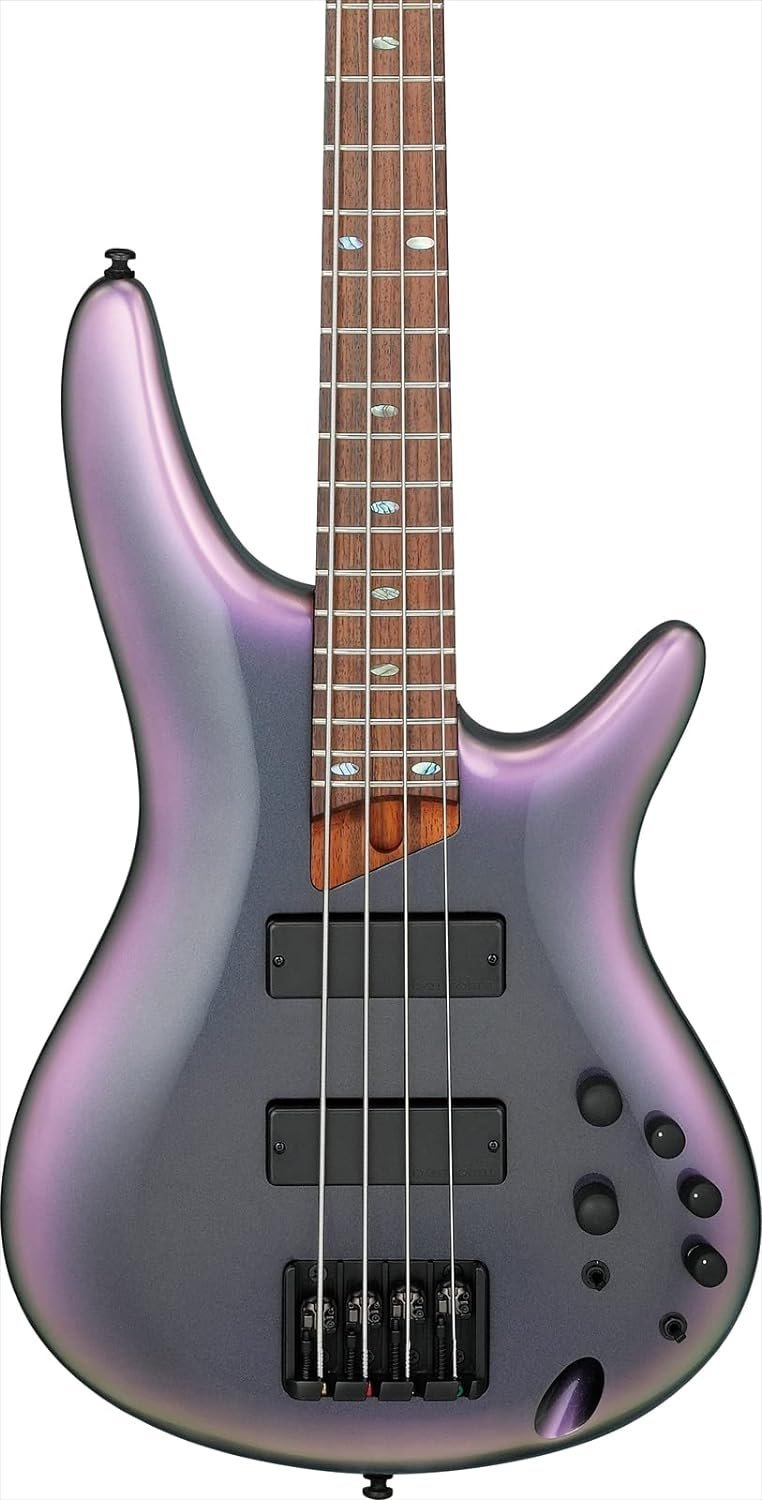 Ibanez SR500E Bass Guitar - Black Aurora Burst