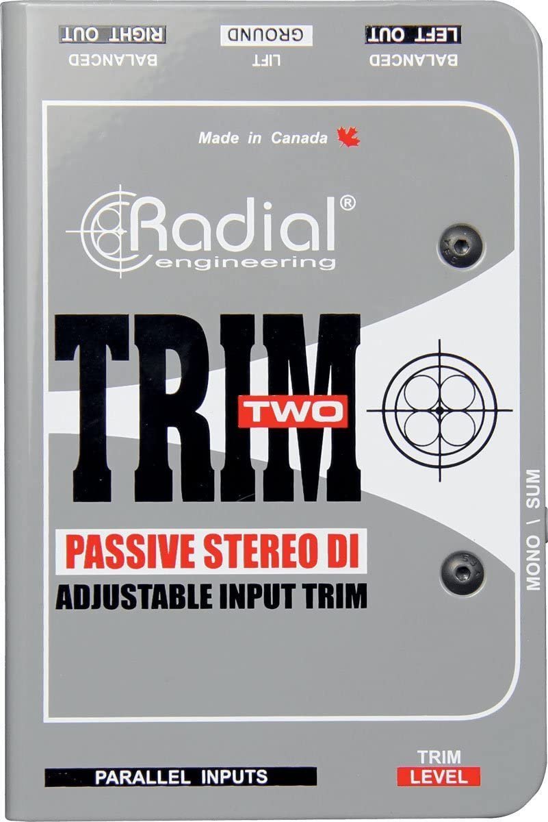 Radial Engineering Trim-Two Passive DI for AV with Level Control