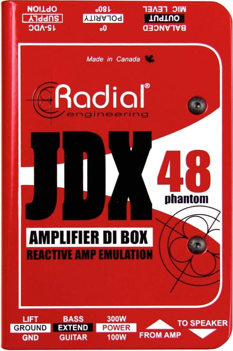 Radial Engineering JDX-48 Reactor Guitar Amp Direct Box
