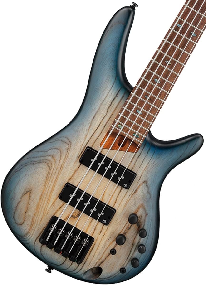 Ibanez SR605E Standard 5-String Bass Cosmic Blue Starburst Flat