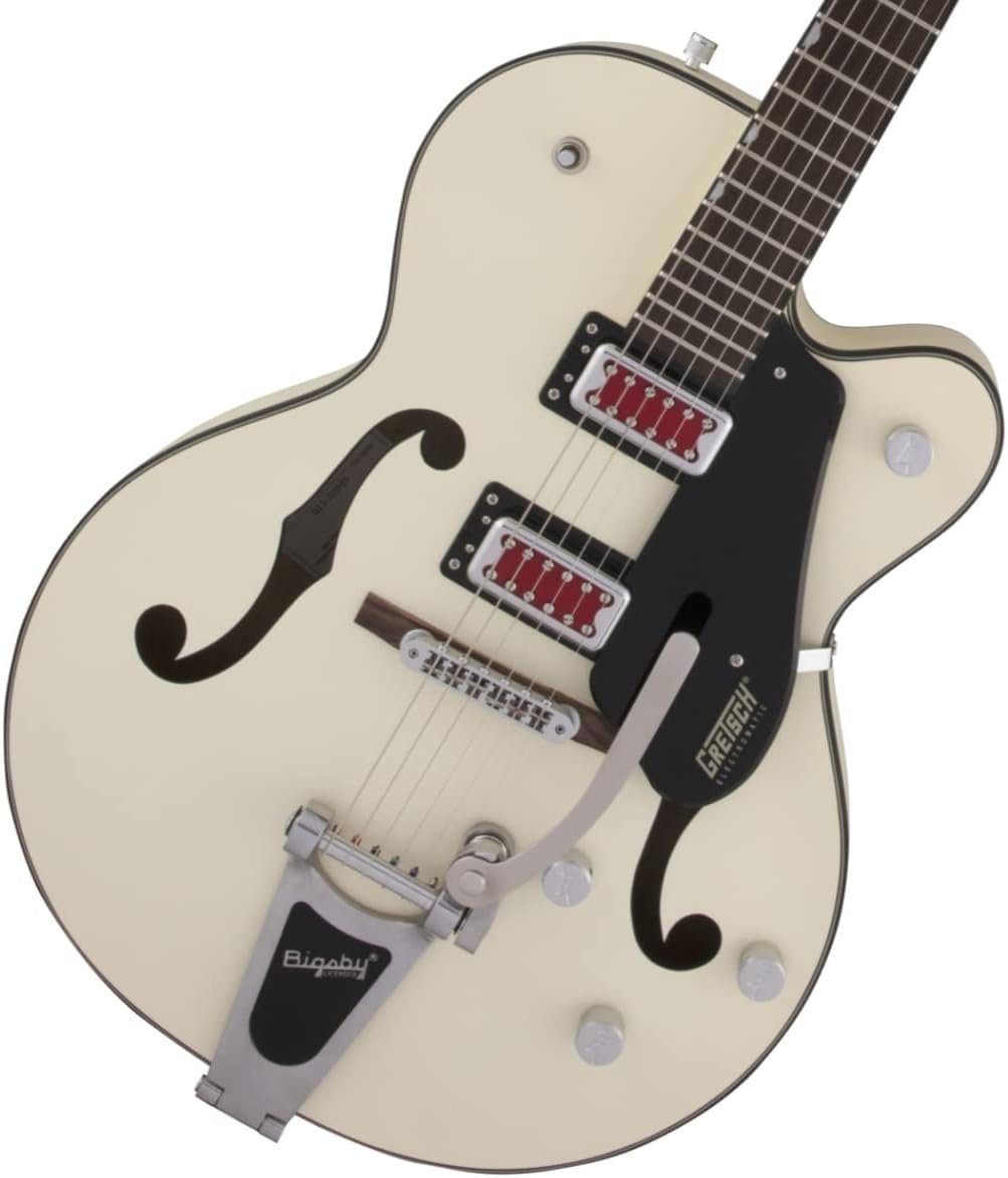 Gretsch G5410T Electromatic Rat Rod Hollowbody Singlecut - Matte Vintage White