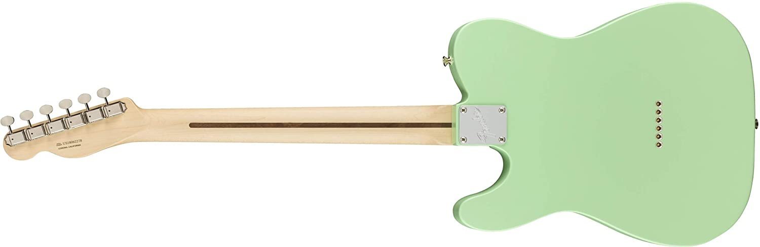 Fender American Performer Telecaster Hum Electric Guitar (Surf Green, Rosewood Fingerboard)