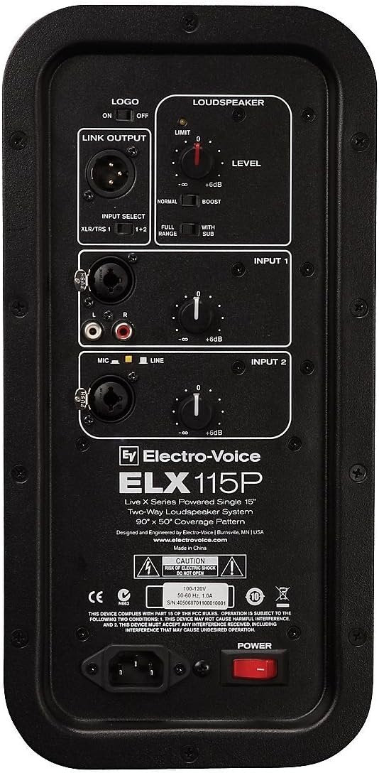 Electro-Voice ELX115P 15" Live X Two-Way Powered Loudspeaker