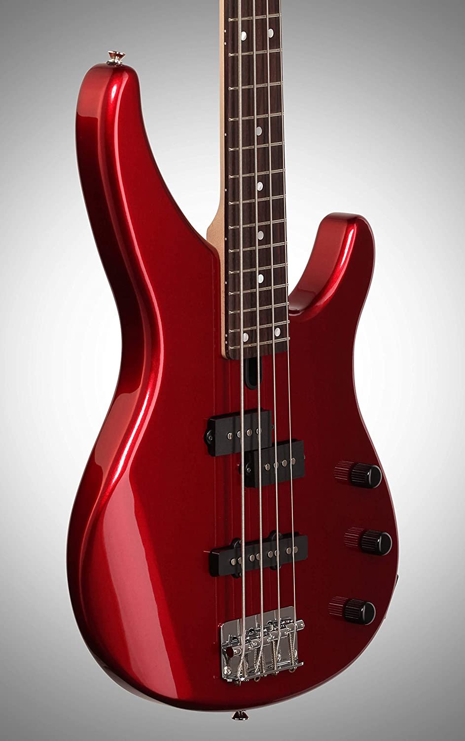 Yamaha TRBX174 RM 4-String Electric Bass Guitar Red Metallic