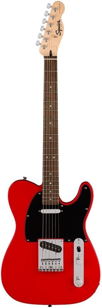 Squire Sonic Telecaster Electric Guitar, Torino Red, Laurel Fingerboard
