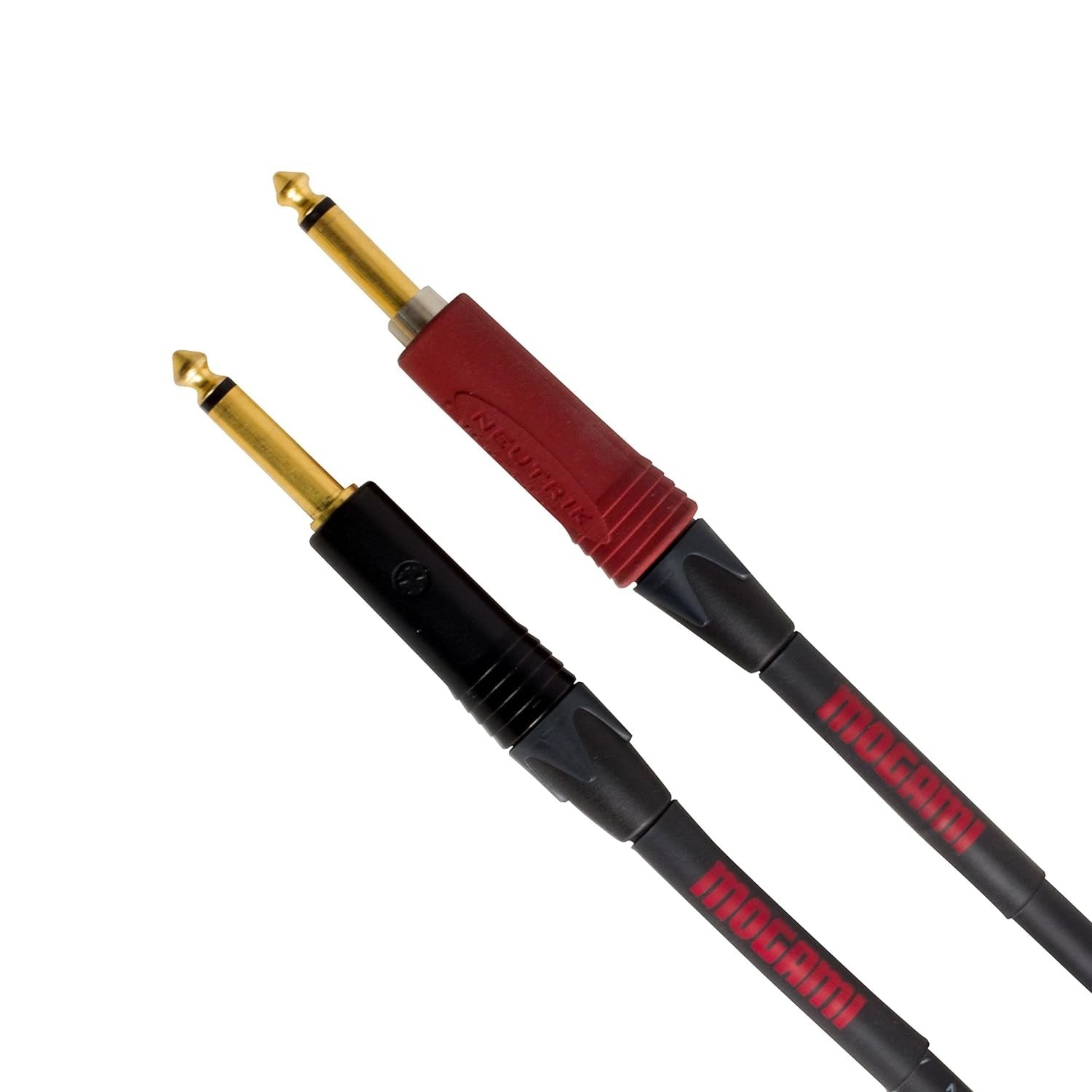 Mogami OD GTR-20 Overdrive Guitar Instrument Cable, 1/4” TS Male Plugs, Gold Contacts, Straight Connectors with silentPLUG, 20 Foot.