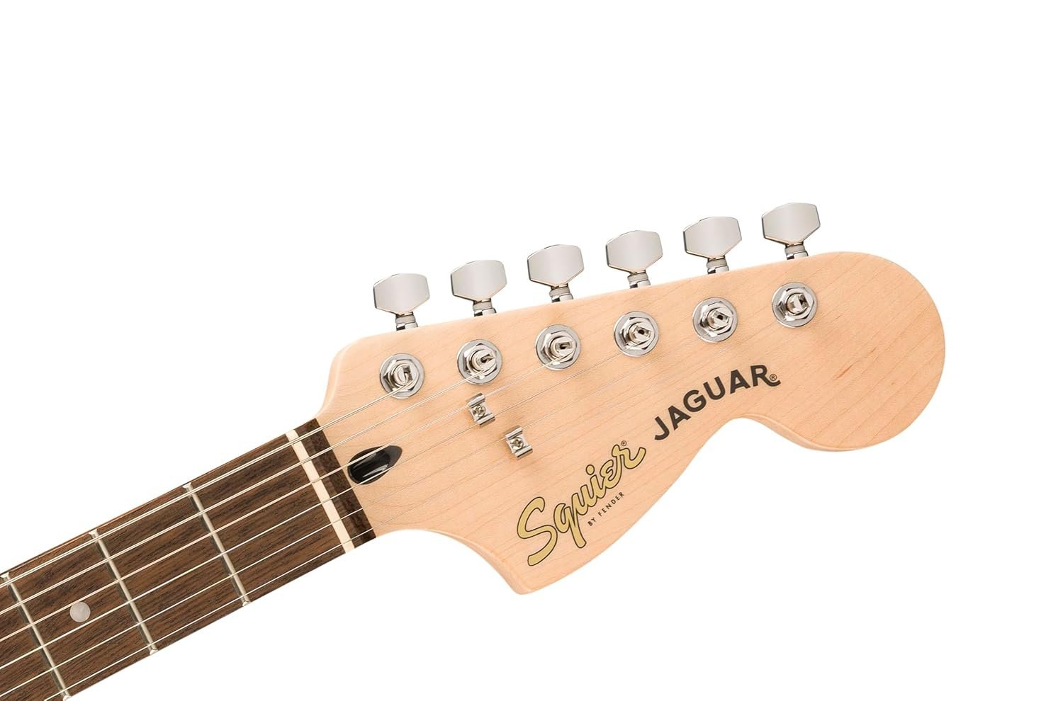Squier Affinity Series Jaguar, Laurel Fingerboard, Black Pickguard, 3-Color Sunburst
