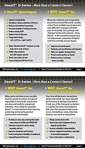 Caig Labs DN5S-6N Spray Contact Cleaner Revive Enhance Conductivity